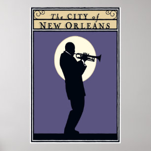 Póster La ciudad de Nueva Orleans, Poster
