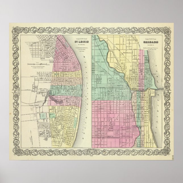 Póster La Ciudad De San Luis Missouri (Frente)