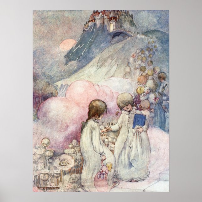 Póster La ciudad del sueño de Anne Anderson (Frente)