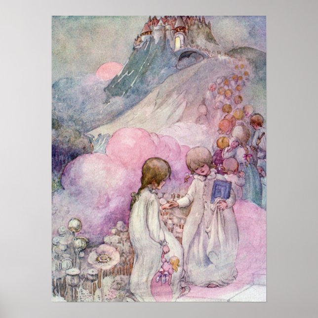 Póster La ciudad del sueño de Anne Anderson (Frente)