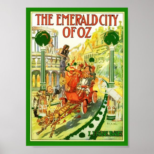 Póster La Ciudad Esmeralda De Oz (Frente)