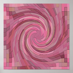 Póster La ciudad rosa...