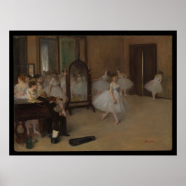 Póster La clase bailarina