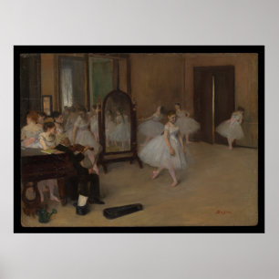 Póster La clase bailarina