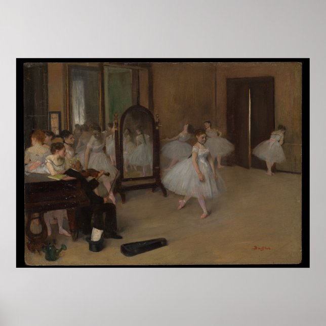 Póster La clase de baile (Frente)