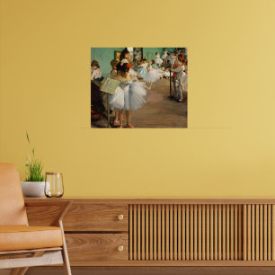 Póster La clase de baile, Cuadro Famoso