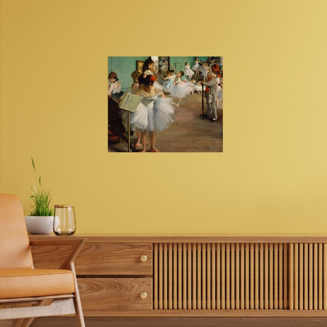 Póster La clase de baile, Cuadro Famoso (Salón 2)