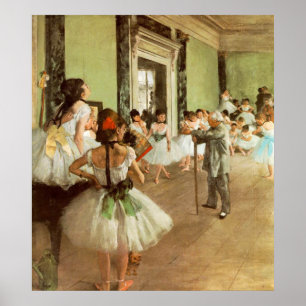 Póster La Classe de Danse por Edgar Degas
