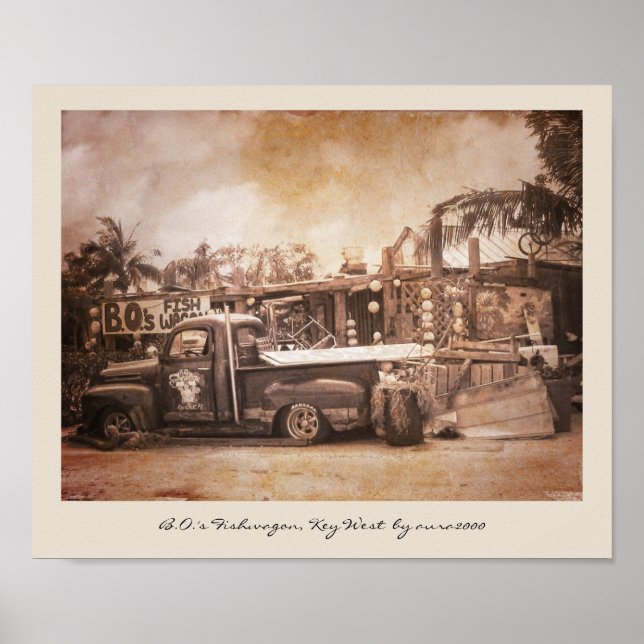 Póster La clave del oeste de Fishwagon de B.O. (Frente)