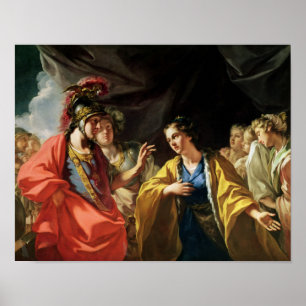 Póster La clemencia de Alejandro Magno