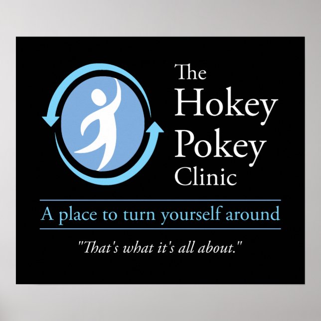 Póster La Clínica Hokey Pokey (Frente)