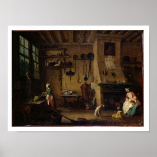 Póster La cocina burguesa