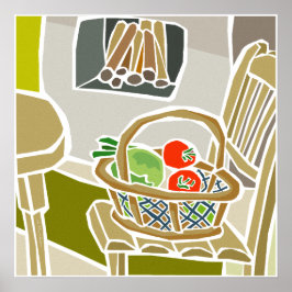 Póster La cocina orgánica