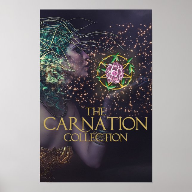 Póster La colección de clavel (Frente)