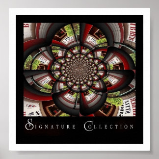 Póster La colección de firmas de Barber on Bank