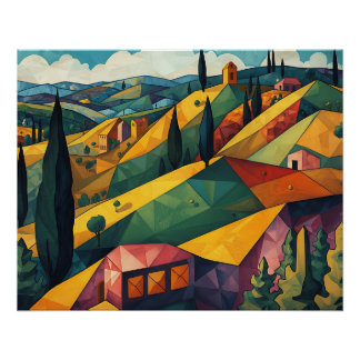 Póster La colina brilla con fuerza