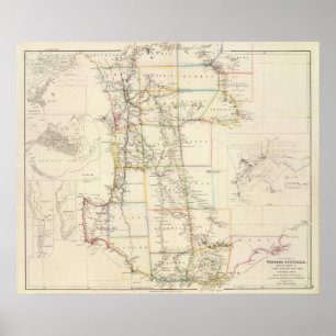 Póster La colonia de Australia Occidental