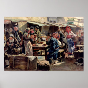 Póster La Comida, 1875