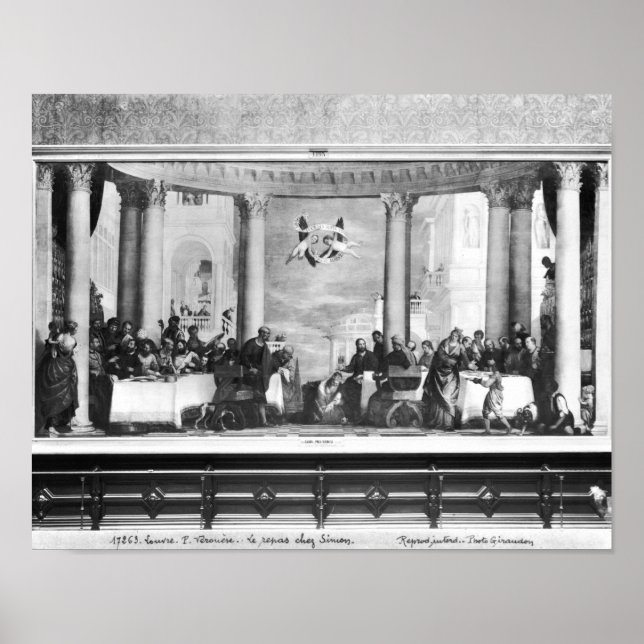 Póster La comida en la casa de Simón el Fariseo 2 (Frente)