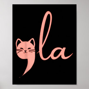 Póster La Comma Del Gato La Kamala Harris En Las Eleccion
