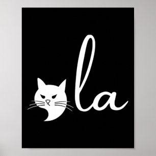 Póster La Comma Del Gato La Kamala Harris En Las Eleccion