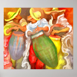 Póster "La Comparsa" High Contrast