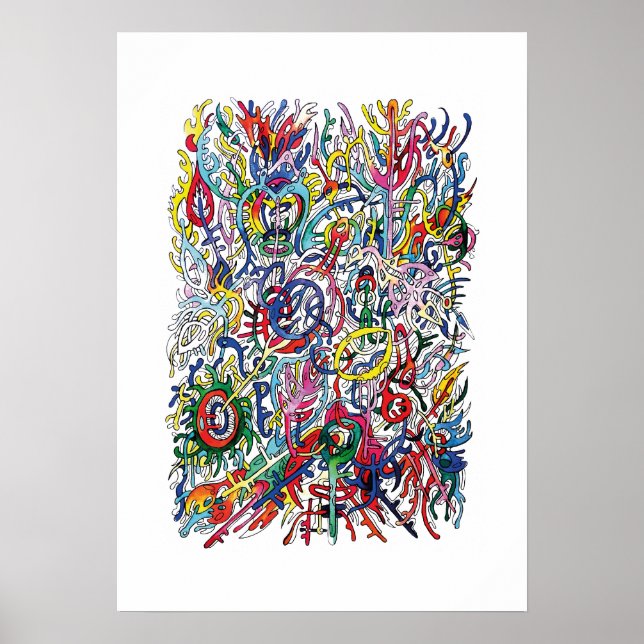 Póster La complejidad. (Frente)