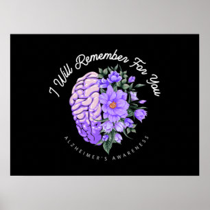 Póster La conciencia de Alzheimer que recordaré por ti