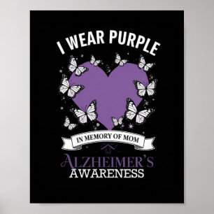Póster La conciencia de Heimerheimer que llevo morado en