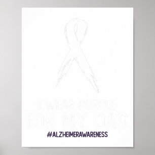 Póster La conciencia de Heimerheimer que llevo morado por