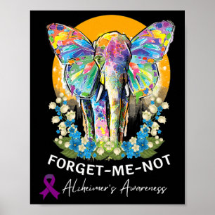 Póster La conciencia del elefante nomeolvides-yo-no Heime