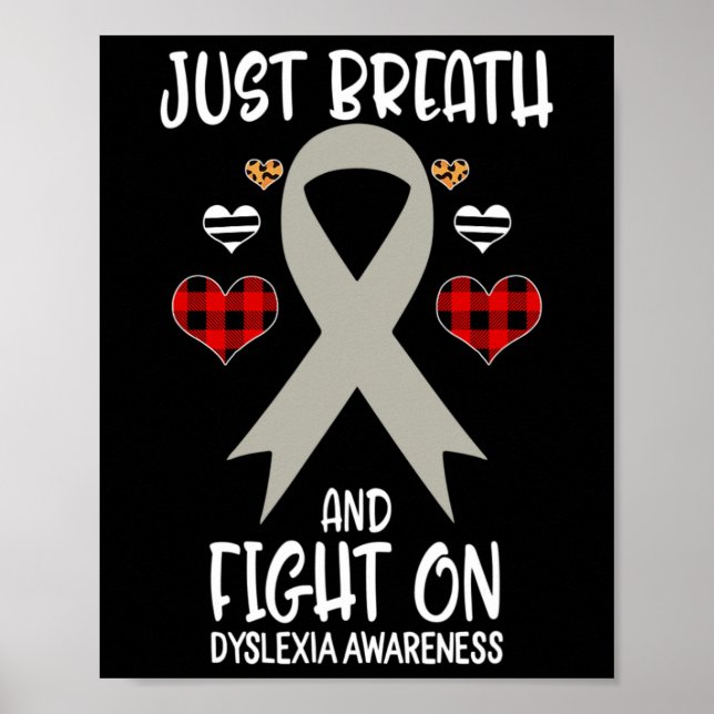 Póster La Conciencia Simplemente Respira Y Pelea (Frente)