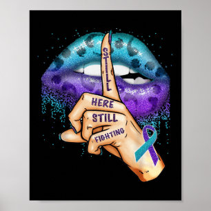 Póster La conciencia sobre la prevención del suicidio sig