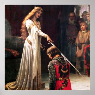 Póster “La Condecoración” Pintura medieval de Edmund Blai