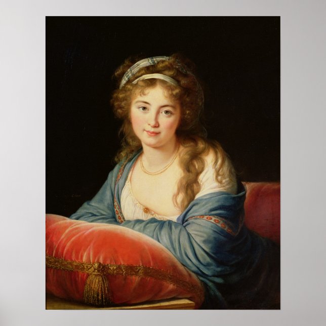 Póster La condesa Catherine Vassilievna Skavronskaia (Frente)