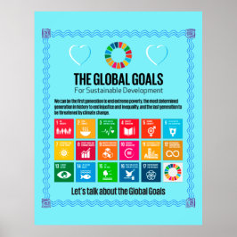 Póster La conferencia de ESG sobre el cambio climático de