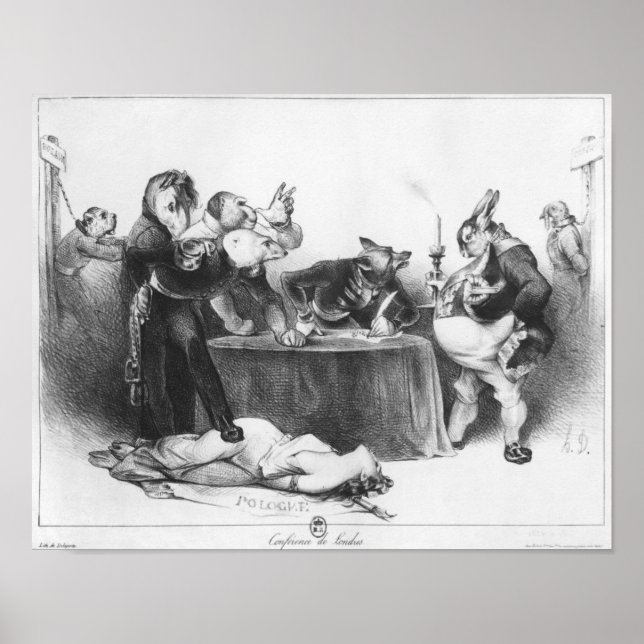 Póster La Conferencia de Londres de 1832 (Frente)