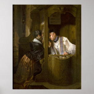 Póster La confesión de José Molteni 1838