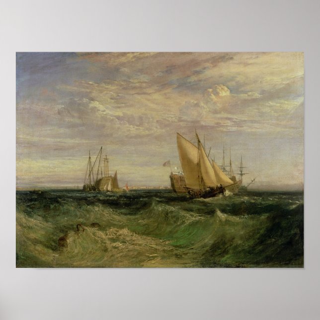 Póster La confluencia del Támesis y la Puerta (Frente)