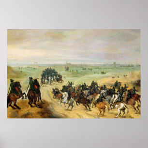 Póster La confrontación, 1600