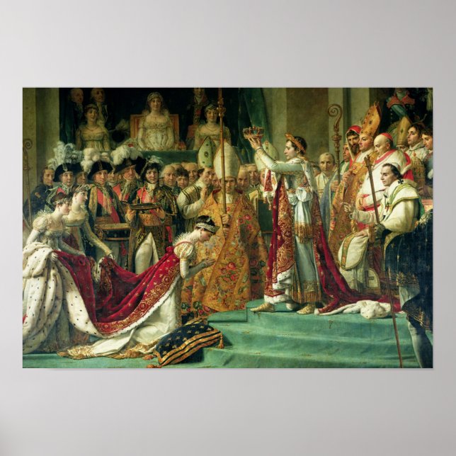 Póster La consagración del emperador Napoleón (Frente)