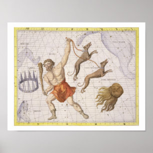 Póster La constelación de Bootes, platea 20 del 'atlas