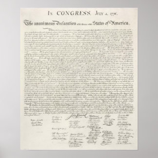Póster La Constitución de los Estados Unidos de América