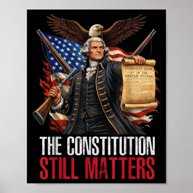 Póster La Constitución todavía patriota (Frente)