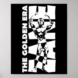 Póster La construcción del Bodybuilding en la época dorad