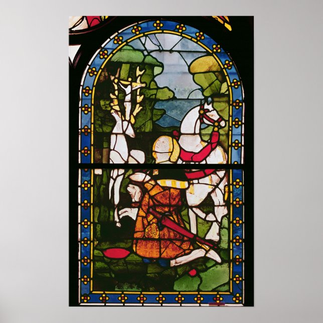 Póster La conversión de St. Eustace (Frente)