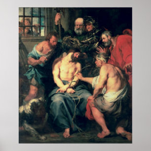 Póster La coronación con las espinas, 1618-20