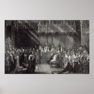 Póster La coronación de la reina