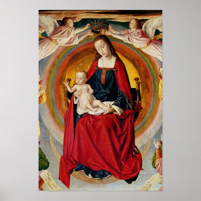 Póster La coronación de la Virgen (Frente)