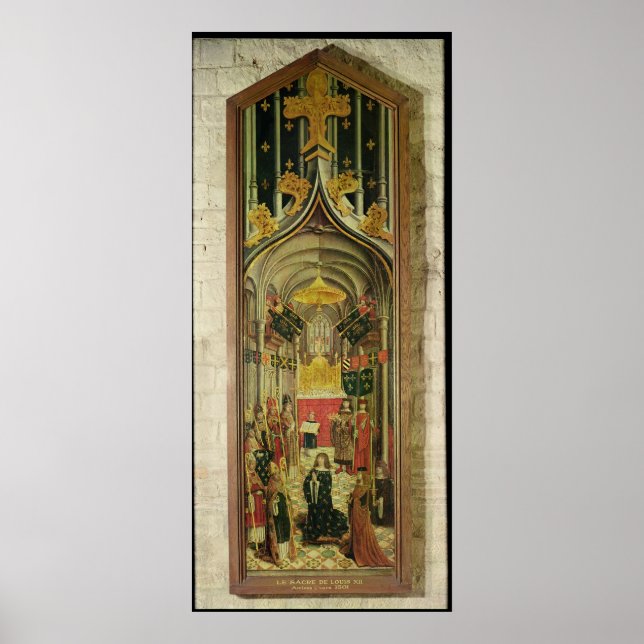 Póster La coronación de Luis XII (Frente)